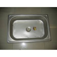 stallion kitchen sink single bowl 16in