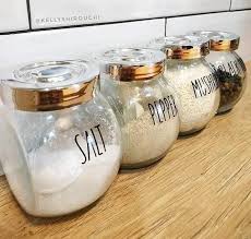 Happy Home طقم توابل زجاج من ايكيا Ikea الطقم 4 برطمان Facebook