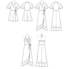 Qual è il portafogli da uomo giusto per te? Abito A Portafoglio Butterick 6554 40 48 Cartamodello Abito Tessuti Com