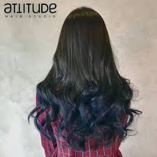 The most common blue hair salon material is metal. Attitude Hair Studio Deep Dark Blue Attitudehairstudio Haircolor Hairsalon Hairstudio Bluehair Olaplex Olaplexmalaysia Tsuya Tsuyamalaysia Milbon Milbonmalaysia Facebook