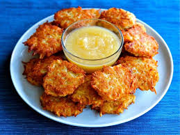 Classic Potato Latkes Learn To Make Crispy Flavorful Jewish Potato Latkes For Hanukkah With Potato Shred Food Processor Recipes Latkes Recipes Hanukkah Food