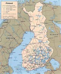 Åland mers et golfes de finlande: Cartes De La Finlande Carte Monde Org