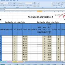 Weekly Sales Spreadsheet Weekly Sales Excel Planner Template Daily Planner Template Planner Template Pinterest Planner