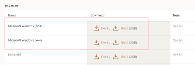 After finishing downloading, you have 2 zip files. Windows Local Installation Of Oracle Database Develop Paper