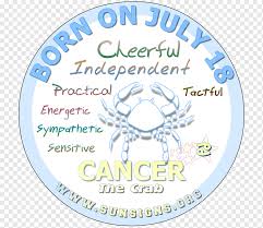 People born between june 22 and july 22 are of the zodiac sign of cancer. Cancer Astrological Sign Zodiac Sun Sign Astrology Horoscope July Birthday Label Text Astrological Sign Png Pngwing