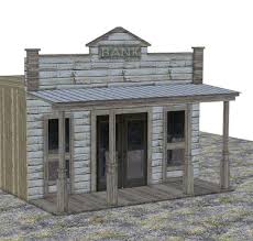 Western state bank has no control over information at any site hyperlinked to or from this. Old West Bank Building Model 3d Architectural Building Moposerworld 3d Model Content Store For Poser And Daz 3d Studio