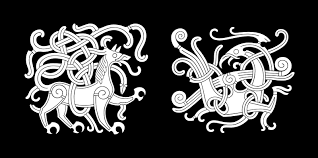 The ringerike art style dates to the late 10th century and 11th century and evolved out of the earlier mammen style. The Anatomy Of Viking Style Mammen 950 1025 Viking Art Viking Symbols Norse Design
