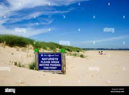 Studland naturist beach hi-res stock photography and images - Alamy
