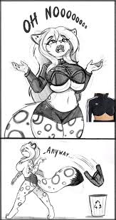 338486 - suggestive, artist:lightly-san, oc, oc only, big cat, feline,  mammal, snow leopard, anthro, 2024, black nose, bottomwear, breasts,  clothes, comic, crop top, detailed background, digital art, ears,  eyelashes, eyes closed, female,