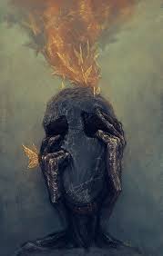 Butterflies Inspired By Zdzislaw Beksinski Surreal Art Art Canvas Prints