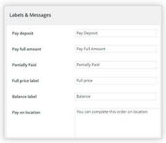 Yith Woocommerce Deposits And Down Payments Premium Download Premium Wordpress Themes And Plugins Woocommerce Down Payment Custom Labels