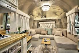 Shabby Chic Airstream With Images Airstream Interior Rv Living Remodel Camper Interior Design