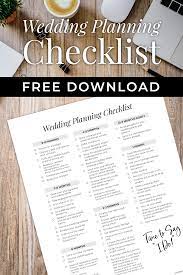 Free One Page Wedding Planning Checklist As A Gift To A Wedding Planning Checklist Simple Wedding Planning Checklist Wedding Planning Checklist Free Printable