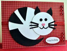 From festive occasions to inspirational messages, happy vacation to marketing, you can now create these and more on your computer. Another Cat Card Diy Crafts At Repinned Net