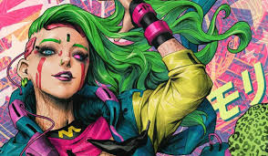 Batman's Miracle Molly Gets Amazing Body Paint Cosplay