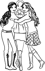 They could play games in the nursery like numbers match games and alphabet puzzles and best friend coloring pages.such a lot of fun they are able to have and tell the other kids. Three Best Friends Drawing Girls Novocom Top