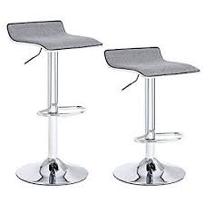 For sale lovely set of 4 vintage bar stools, swivel to required height. Amazon Com Songmics Set Of 2 Adjustable Bar Stools With Linen Fabric Seat Swivel Breakfast K Swivel Bar Stools Swivel Bar Stools Kitchen Adjustable Bar Stools