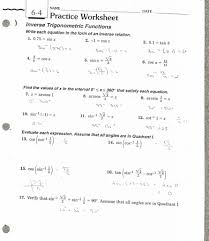 Free practice for sat, act and compass math tests. Sin Cos Tan Inverse Worksheet Printable Worksheets And Activities For Teachers Parents Tutors And Homeschool Families