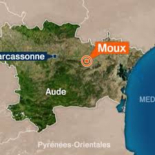 Moux map by openstreetmap project. Collision Mortelle Entre 2 Fourgons D Une Meme Societe A Moux Pres De Trebes Dans L Aude