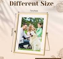Amazon.com - Hoteam 12 Pack 7 x 9 Inch Gold Floating Frame ...
