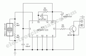 The circuit is completely automatic which starts the pump motor when the relay i used was a 5v/220 ohm relay and thats why the current limits resistor r12 was added in the circuit. Vibration Sensor Detector Circuit