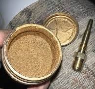 Need help with gold/copper powder. Pics inside. : r/MetalCasting