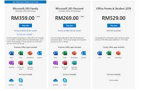 Buy the latest microsoft office at the best prices at senheng malaysia. Microsoft 365 Personal And Family Now In Malaysia New Updates And No Price Change Laptrinhx News