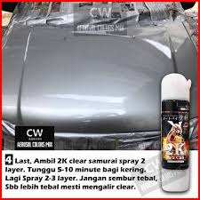 Kami menyediakan perkhidmatan penghantaran & pemasangan bateri kereta ke tempat anda! Perodua Myvi Touch Up Paint All Colors Cw Aikka Diy Aerosol Spray Bottle 370ml Car Myvi Baru Cat Kereta Lama è¡¥æ¼† è½¦æ¼† Shopee Malaysia