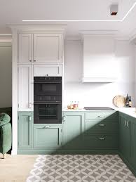 Verde, blanca y verde letra: 10 Cocinas Decoradas En Color Verde