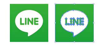 無料通話アプリ line ライン のロゴアイコン 無料配布 イラレ イラストレーター ベクトル パスデータ保管庫 ai eps 商用可能ベクター素材 ロゴ アイコン アプリ