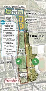 So Hebelt Der Senat Burgerproteste Im Mauerpark Aus Park Mauer Luftbild