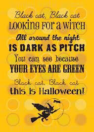 Black Cat Poem Black Cat Halloween Black Cat Halloween Art
