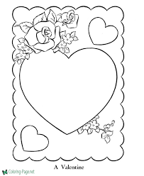 Our cards, coupons, and free printable valentines are a cinch to download and print from home. Valentine Heart Coloring Pages