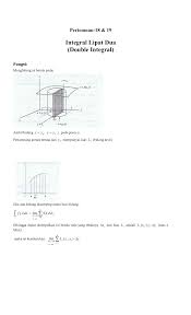 Integral Lipat Dua Double Integral