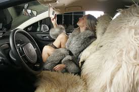 Furry Car Seat Covers Fur Fur Accessories Fur Fashion
