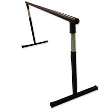 A freestanding ballet barre is manufactured of aluminum and come in a kit that you put together at home. 1 0 Metre Index Height Freestanding Ballet Barre Set
