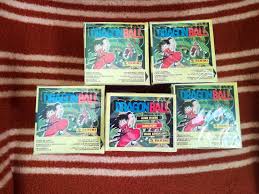 10 Sealed Boxes Panini Dragon Ball Dragonball 1999 Packs Packets Tute X500 Dragon Ball Dragon Ball Z Dragon
