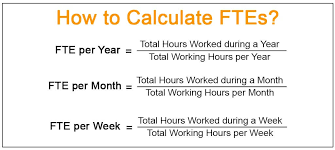 The long way is i have monthly headcount which i average for the monthly hc (headcount) of march i then average the monthly hc of each month to get the quarterly hc. Full Time Equivalent Fte Examples Calculations
