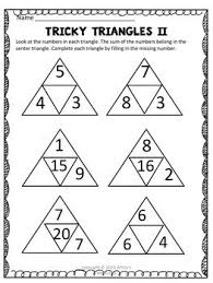 Alien Black And White Hat Riddle Addition With Three Addends By White S Workshop Teachers Pay Teachers Math Word Problems Logic Math Triangle Worksheet