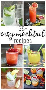 You Won T Miss The Alcohol In These Creative And Easy Mocktail Recipes From Classics To Unique Virgi Easy Mocktail Recipes Mocktail Recipe Sorrel Drink Recipe