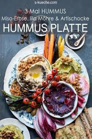 Hummus Platte Mit Hummus Platte Rezeptideen Hummus