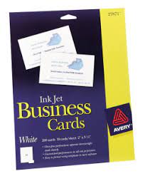 Avery | labels, cards, dividers, office supplies & more. Avery Business Cards 2 X 3 1 2 200 Cards 27871 Avery Com