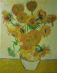 Irises is now in the collection of the j. Sunflowers Van Gogh Hommage Painting By Robin Funk Artmajeur