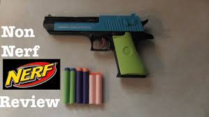 Shop for nerf fortnite blasters in nerf blasters. Non Nerf Review 1 Desert Eagle Dart Gun Youtube