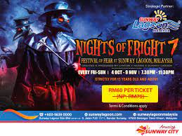 The franchise has been expanded into various games and other media, including a novel trilogy and an anthology series. Special Deal Rm60 For Sunway Lagoon Nights Of Fright 7 Tickets Aeon Credit Service Malaysia