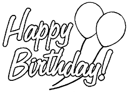 Happy Birthday Boyama Sayfasi Elde Nakis Dogum Gunu Partisi Fikirleri Harf