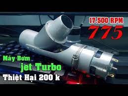 Chế May Bơm Phản Lực Từ Motor 775 Sieu Mạnh Phien Bản V2 Jet Turbo Youtube Water Pump Motor Water Crafts Jet Surf