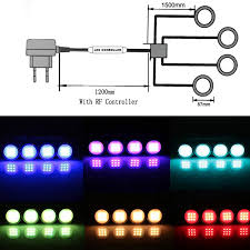 Get it as soon as fri, jul 9. Dc12v 4 Pcs 8w Rgb Color Changing Under Cabinet Led Puck Lights Kit Slim Multi Color Puck Lights 8w Rgb Puck 23 98