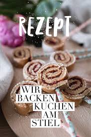 Backpulver, zimt, mehl und milch unterrühren. Lollikuchen Backen Ein Gesunder Kuchen Mit Sti E L