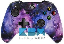 Once the xbox one elite controller is released on october 27, same day as halo 5 guardians, these customization options. Custom Galaxy Xbox One Controller Kwikboy Modz